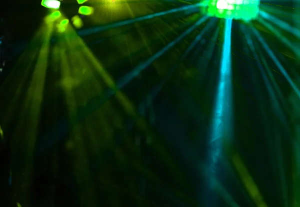 Disco. Laser show. — Stock Photo, Image