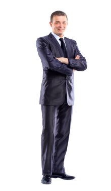 genç, güzel, başarılı iş adamı.