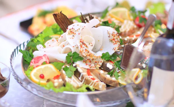 A variety of delicious culinary products. — Stock Photo, Image