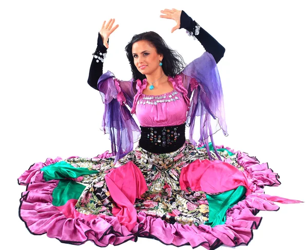 Танцующий цыган . — стоковое фото