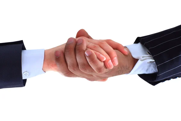 The conclusion of the transaction. Handshake. — Stock Photo, Image