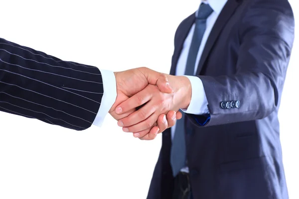 The conclusion of the transaction. Handshake. — Stock Photo, Image