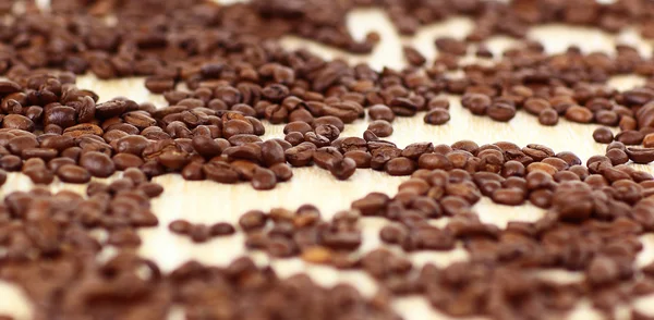 Natuurlijke graan van koffie. — Stockfoto