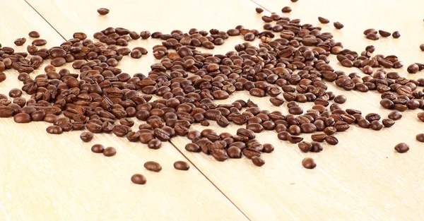 Přírodní zrnko kávy. — Stock fotografie