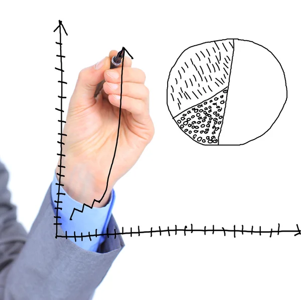 Drar eleganta schema. — Stockfoto