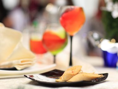 çeşitli lezzetli mutfak ürünleri