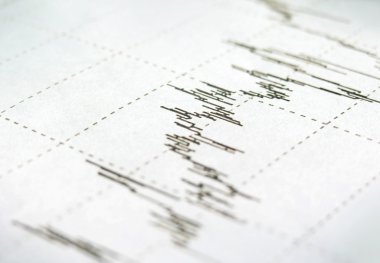 ok yukarı gidiş ile 3d render hisse senedi grafiği