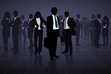 Bir grup iş adamı