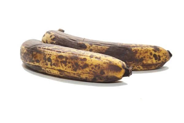 Old brown over ripened bananas — Stock Photo, Image