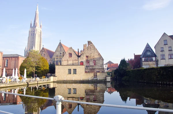 Stare Miasto Brugii w Belgii — Zdjęcie stockowe