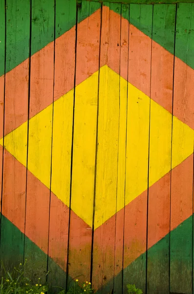 Дерев'яний пофарбований фон дверей — стокове фото