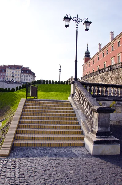 ポーランドの首都ワルシャワの古い町 — ストック写真