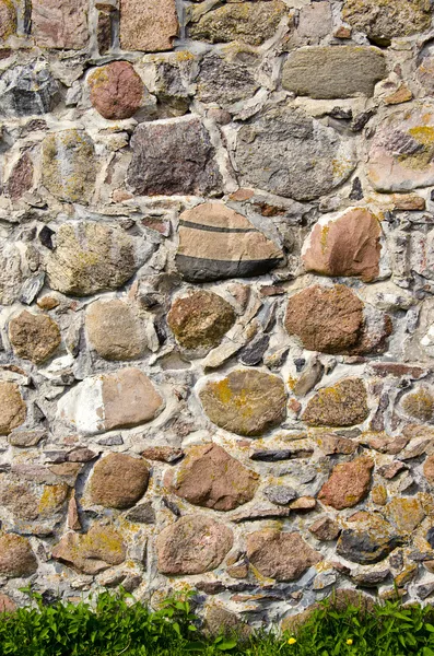 Old castle stone wall background — Stock Photo, Image