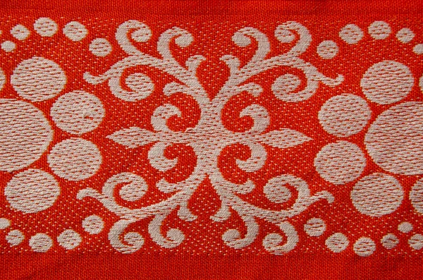 Retro and ornamental tablecloth — Stock Photo, Image