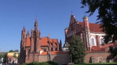 vilnius kilisede UNESCO miras tarihi st. anne