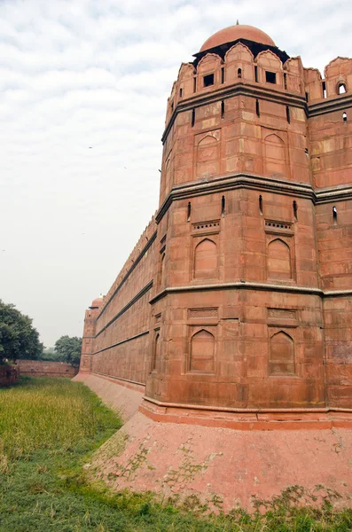 Forte vermelho histórico na Índia, Delhi — Fotografia de Stock