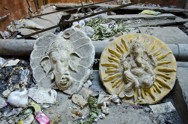 Herr des Erfolgs ganesha Bilder in amritsar Straße, Indien — Stockfoto