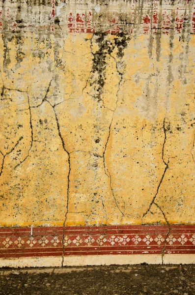 Fondo de pared agrietado histórico — Foto de Stock