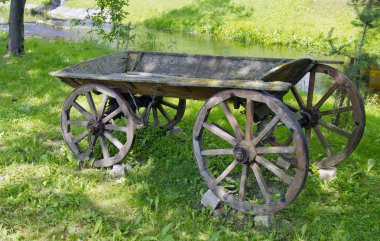 kırsal Park tarihi ahşap taşıma