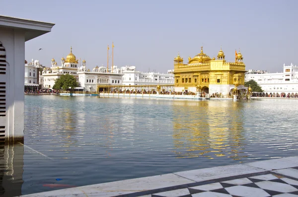 Sikh Zlatý chrám v amritsar, Indie — Stock fotografie