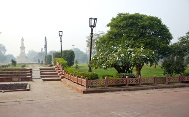 Park peyzaj şehirde agra, Hindistan