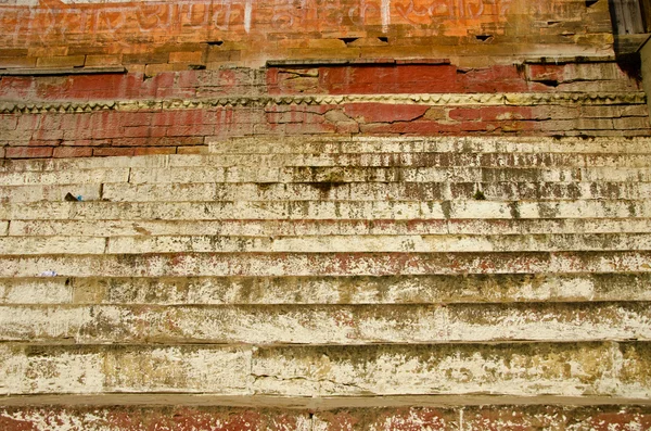 Old and grungy wall background in India — Stock Photo, Image