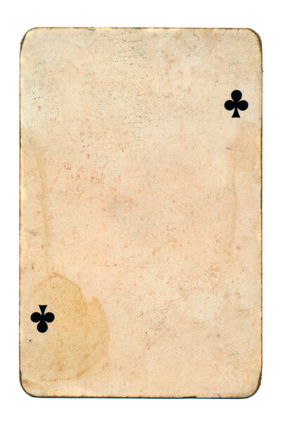 vintage playing card grunge background