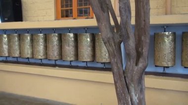 Budist dua tekerlekleri hareket, dharamsala, Hindistan