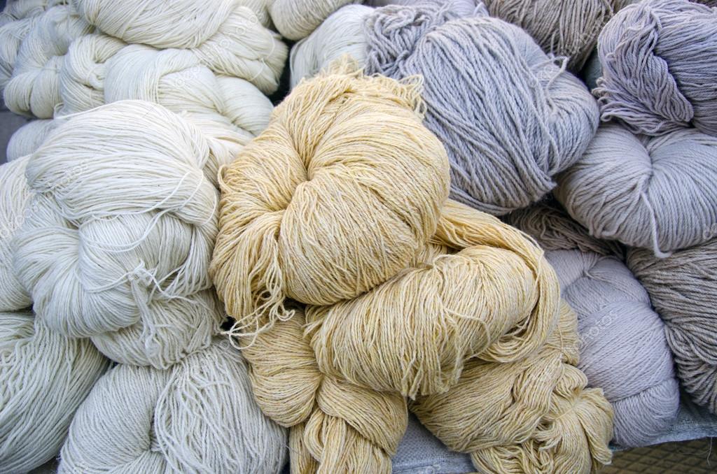 Wool thread in agriculture market Stock Photo by ©alisbalb2 23669345