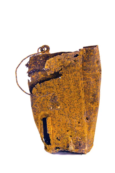 Twelwe eski çeşitli nesneler ve araçları üzerinde beyaz izole — Stok fotoğraf