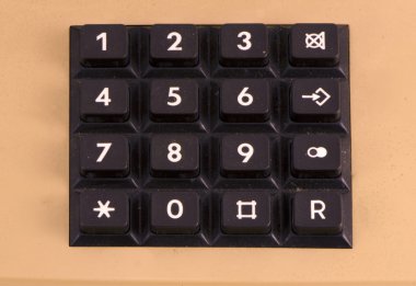 Retro klavye telefonlar