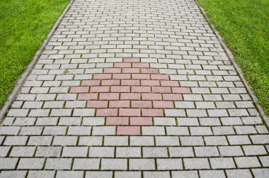 yeni kaldırım tuğla arka plan