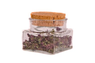 vahşi mercanköşk oregan bitki çayı cam şişe