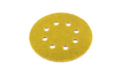 beyaz izole taşlama için aşındırıcı disk