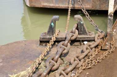 çapa paslı zinciri Asya Port