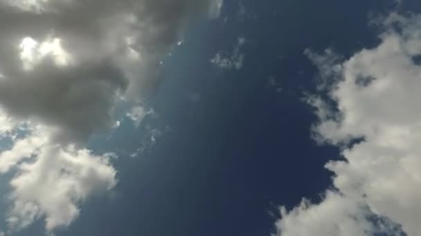 Χρονικό Σφάλμα Πυκνό Σύννεφο Στον Άνεμο — Αρχείο Βίντεο