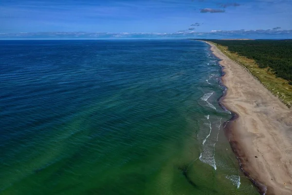 Vista Aérea Saliva Curónica Parque Nacional Lituania — Foto de Stock