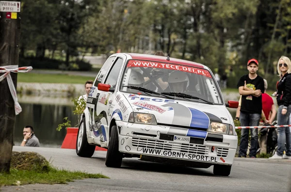 1 rally z Katovice — Stock fotografie