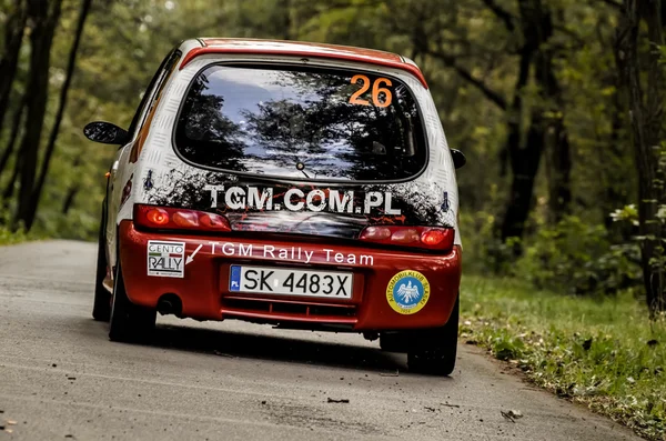 1 rally z Katovice — Stock fotografie