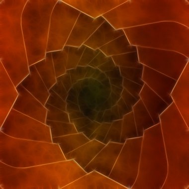 Spiral kahverengi arka plan veya doku