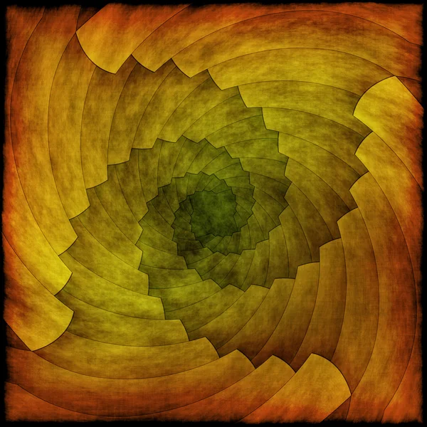 Espiral abstracto otoño rencor fondo o textura — Foto de Stock
