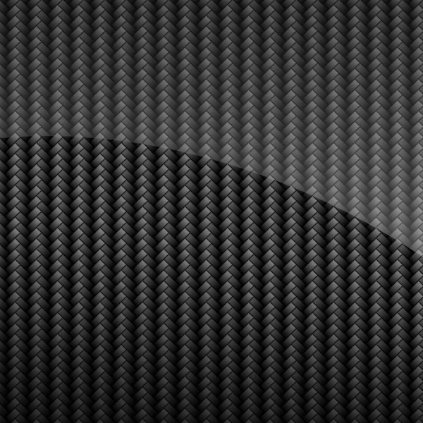 Fondo o textura de fibra de carbono brillante negro — Foto de Stock