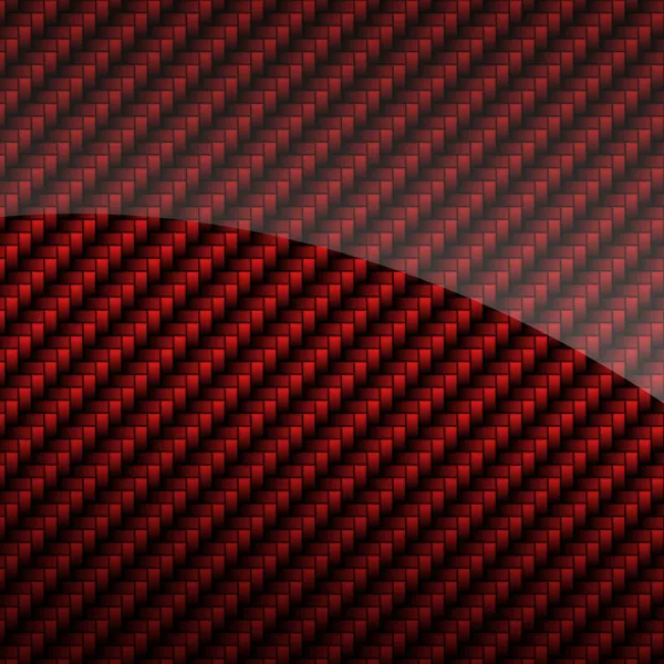 Fondo o textura de fibra de carbono brillante rojo —  Fotos de Stock