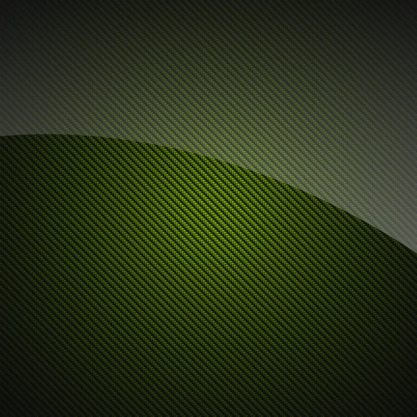 Fondo o texture in fibra di carbonio verde lucido — Foto Stock