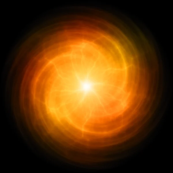Red / orange energy ball — Stock Photo, Image
