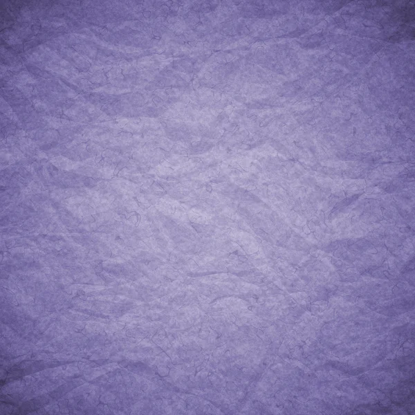 Getextureerde verouderde verfrommeld verpakking violet papier — Stockfoto