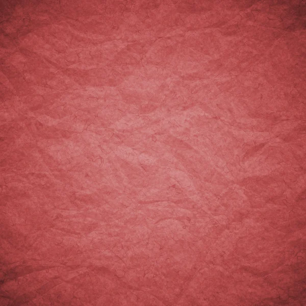 Papel vermelho de embalagem volumoso obsoleto texturizado — Fotografia de Stock