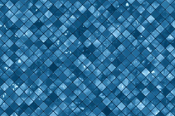 Фон блакитної плитки стіни Стокова Картинка