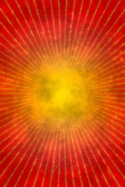 Kırmızı grunge sunburst arka plan veya doku