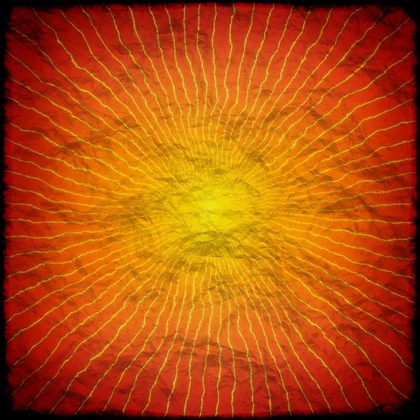 Red grunge sunburst background or texture — Stock Photo, Image